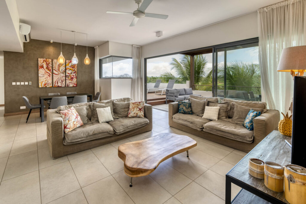 Penthouse vue golf Mont Choisy