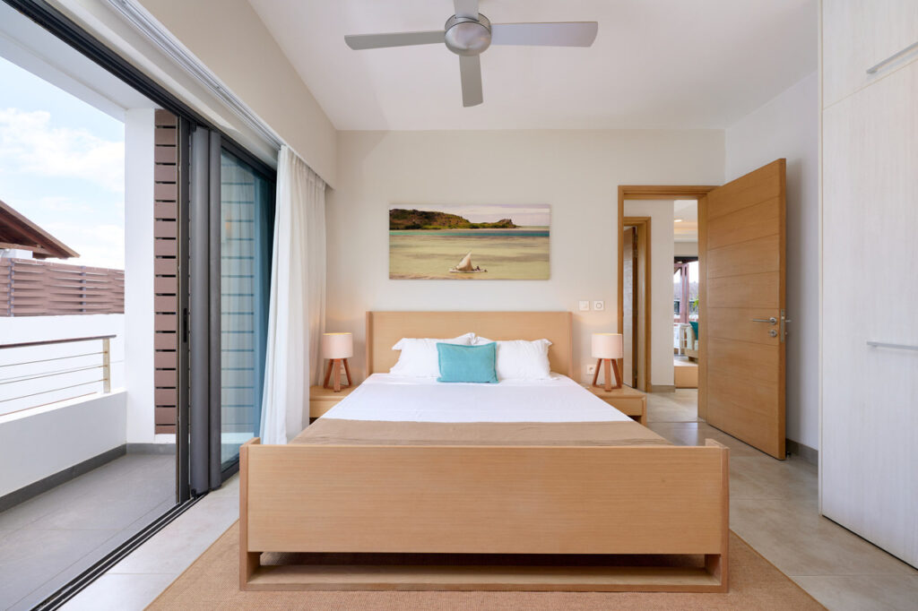 Beau penthouse 2 chambres sécurisé proche plage Mont Choisy